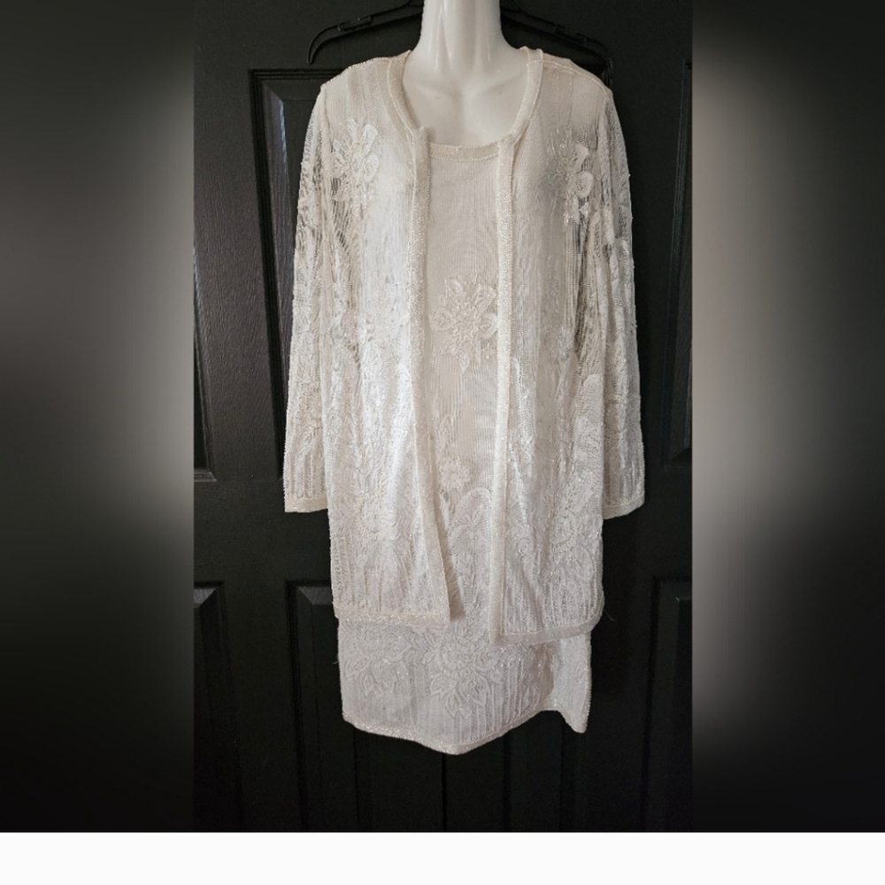 Vintage Lawrence Kazer 2 Piece Dress With Jacket